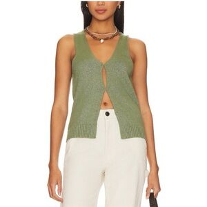 L'Academie Olive Knit Vest